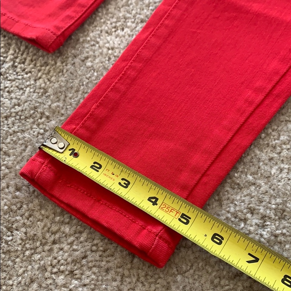 ☘️NWOT ☘️Red LEVIS size 6M W28L32 - Picture 9 of 15